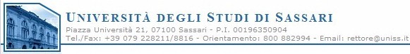 Visita il sito web dell'Università di Sassari