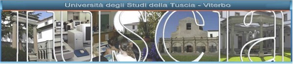 Visita il sito web dell'Universit&agrave; della Tuscia